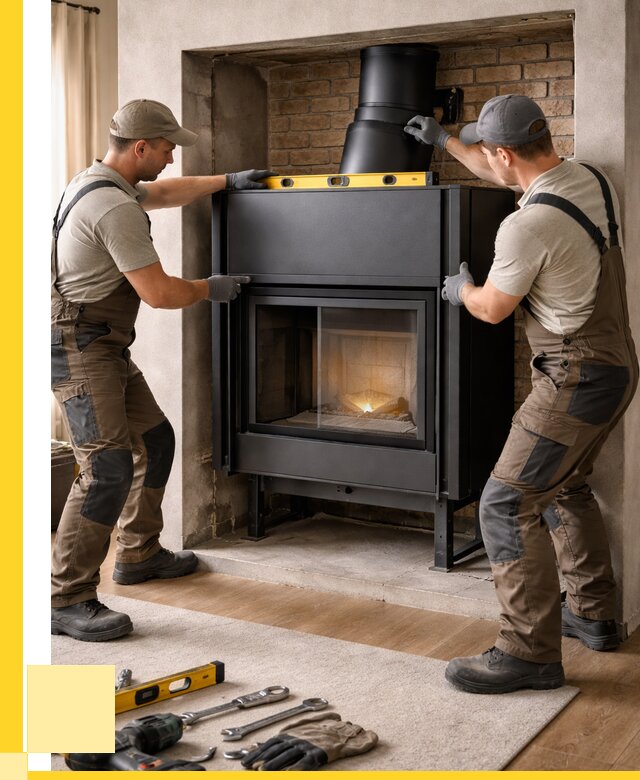 Установка каминных топок в Ревде под ключ от 19042 р. | ЭриданРвд