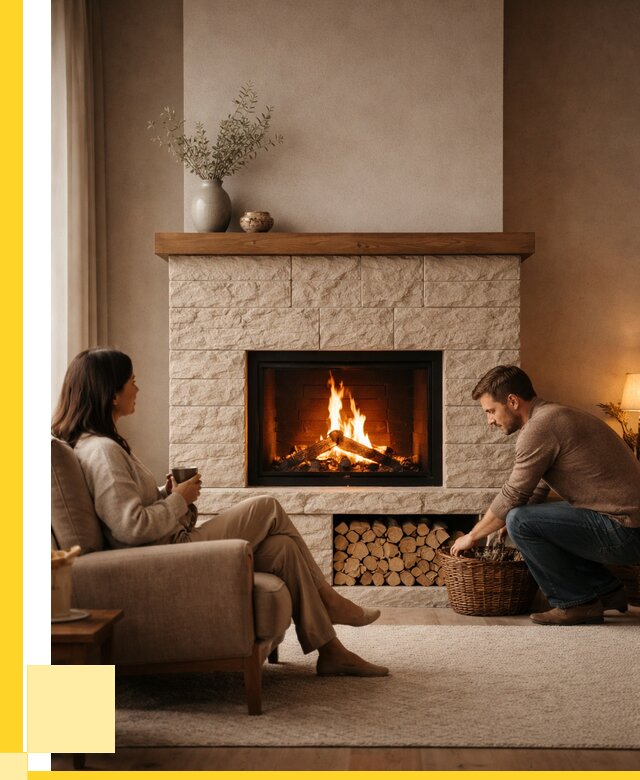 Камины для дома в Ревде под ключ от 158685 р. | ЭриданРвд