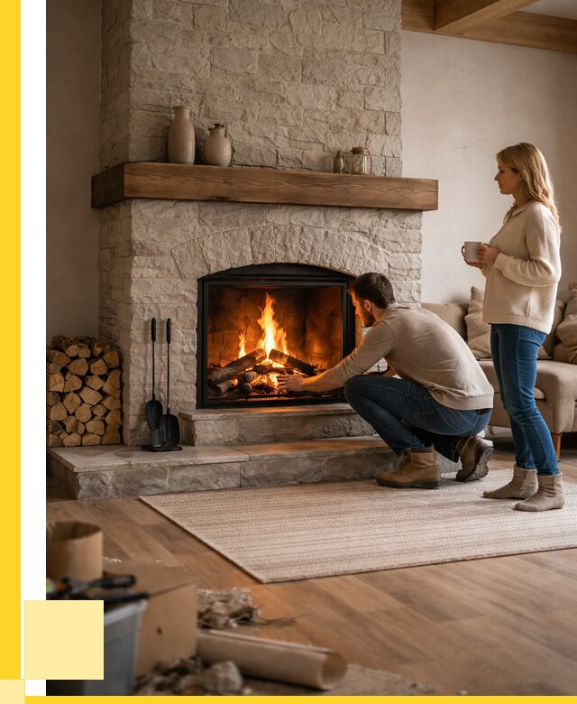 Камины для загородного дома в Ревде от 370265 р., ЭриданРвд