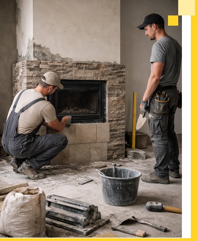 Камины под ключ в Ревде: проект, изготовление и монтаж