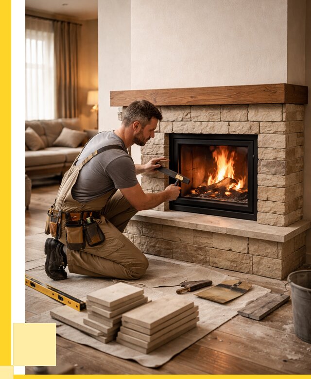 Строительство каминов в Ревде от 158685 р., ЭриданРвд - под ключ