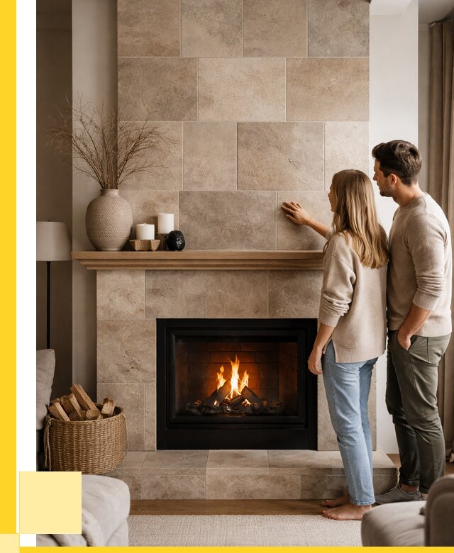 Облицовка каминов керамогранитом в Ревде от 4761 р. | ЭриданРвд