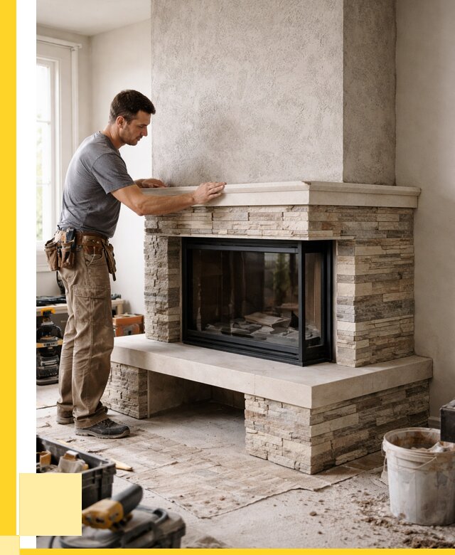 Изготовление каминов под ключ в Ревде от 158685 р. | ЭриданРвд