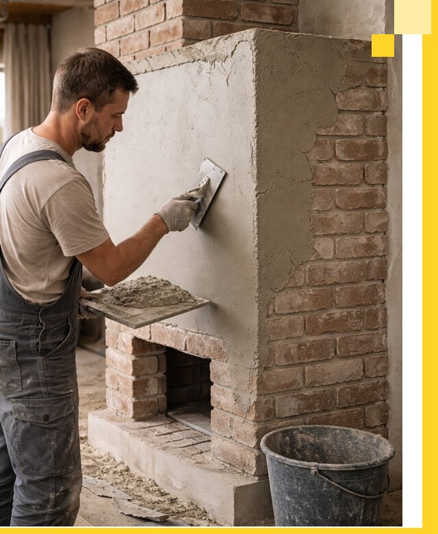 Отделка печей и облицовка каминов в Ревде под ключ