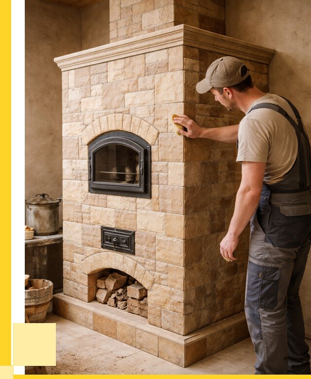 Облицовка печей в Ревде от 4761 р. под ключ | ЭриданРвд