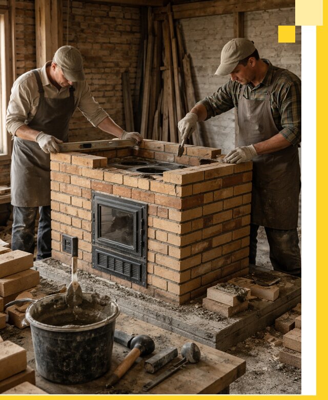 Изготовление и установка варочных печей под ключ в Ревде