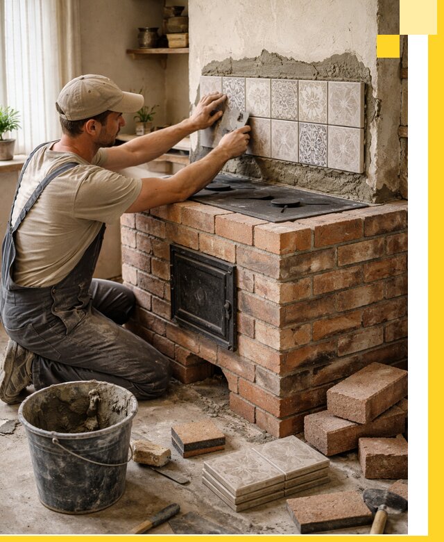 Печи с плитой на заказ монтаж гарантия и сервис в Ревде