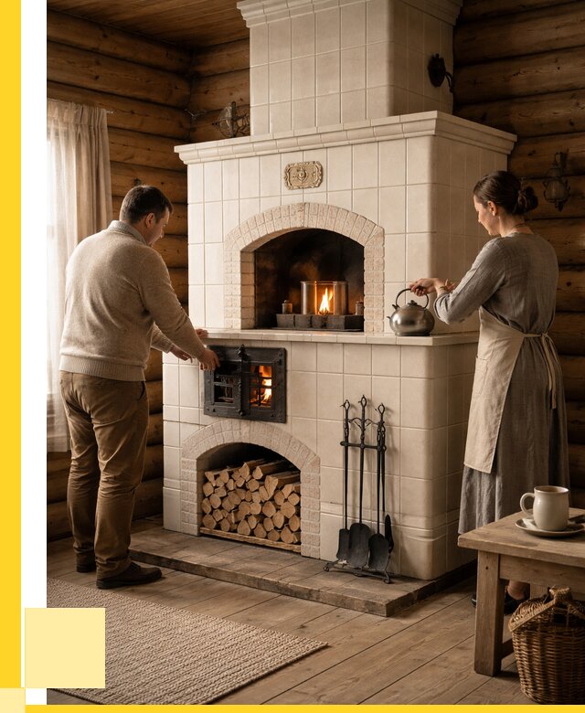 Русские печи в Ревде: установка от 158685 р. ЭриданРвд