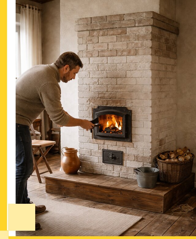 Печь голландка из кирпича в Ревде от 89922 р. | ЭриданРвд