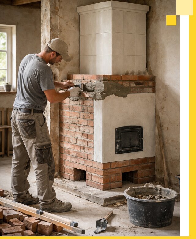 Изготовление и установка печей-голландок под ключ в Ревде