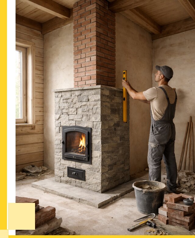 Печи и дымоходы под ключ в Ревде от 47606 р., ЭриданРвд