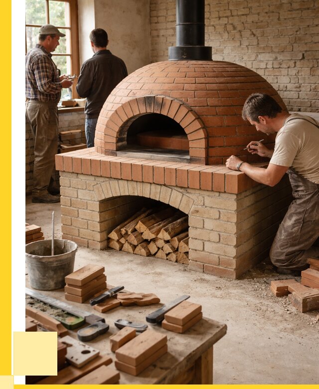 Помпейская печь дровяная для пиццы в Ревде | ЭриданРвд от 211580 р.