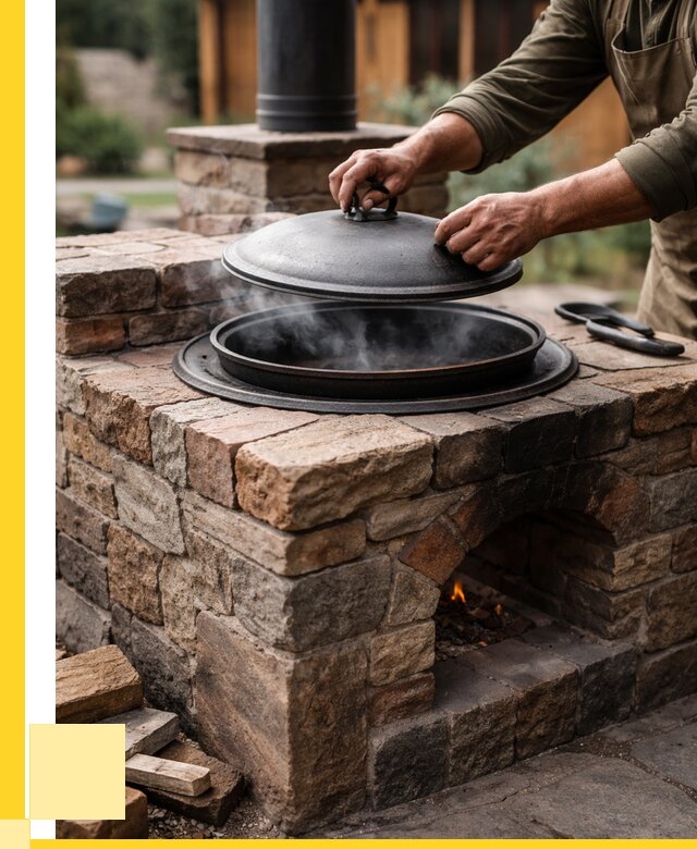 Печи для казана в Ревде по цене от 19042 р. | ЭриданРвд