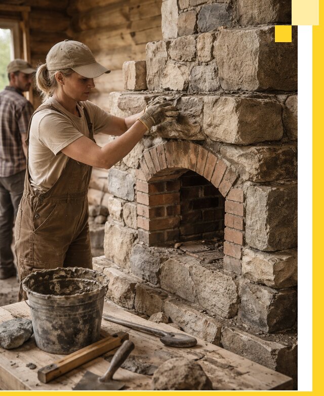 Каменные печи на заказ и монтаж в Ревде, долговечные решения