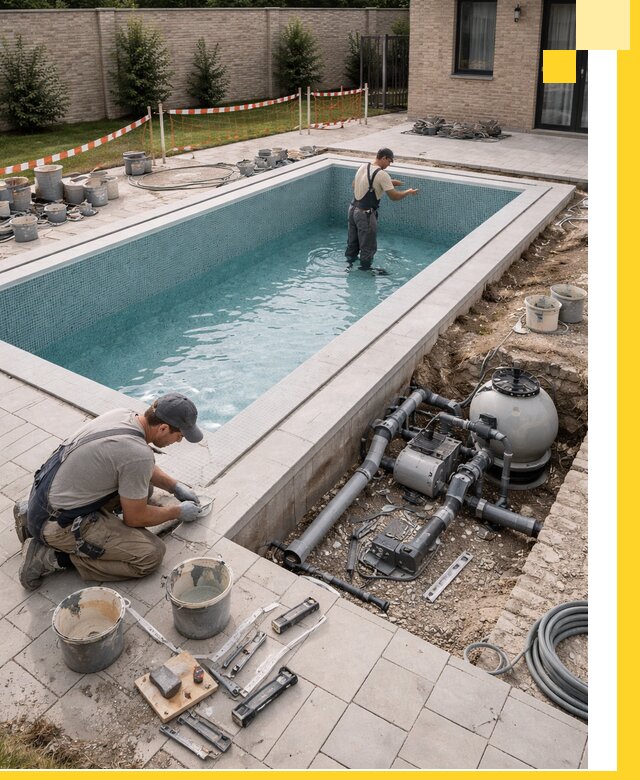 Строительство бассейнов под ключ в Ревде: проекты и монтаж