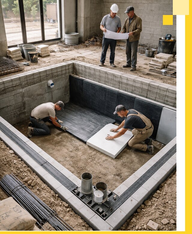 Проекты частных и общественных бассейнов под ключ в Ревде