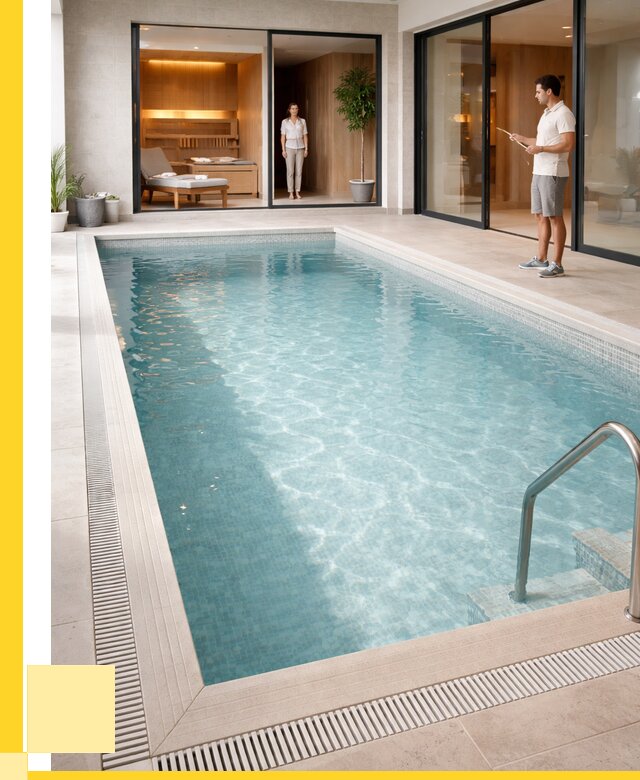 Отделка бассейна пленкой ПВХ в Ревде от 3703 р. - ЭриданРвд