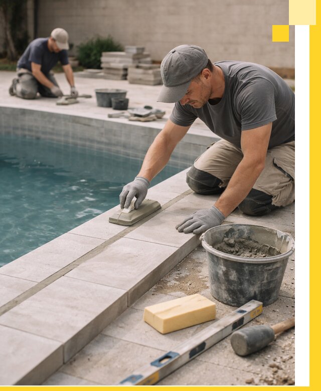 Отделка бассейнов в Ревде: декоративная отделка и гидроизоляция