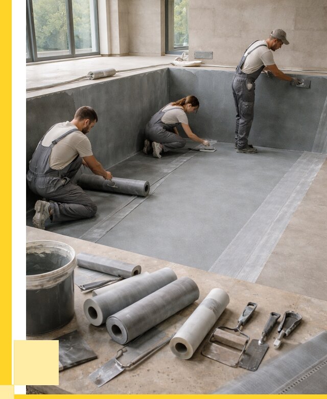 Гидроизоляция бассейнов в Ревде от 2116 р., ЭриданРвд