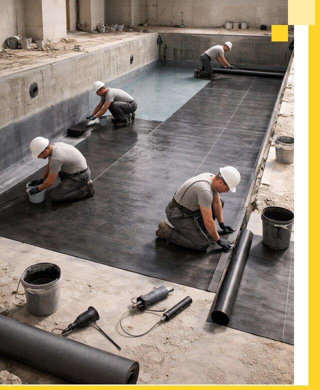 Профессиональная гидроизоляция бассейнов и чаш в Ревде под ключ