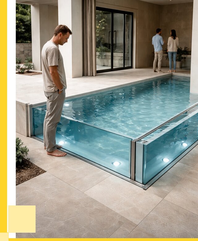 Стеклянные бассейны в Ревде от 1269480 р. | ЭриданРвд — мозаика