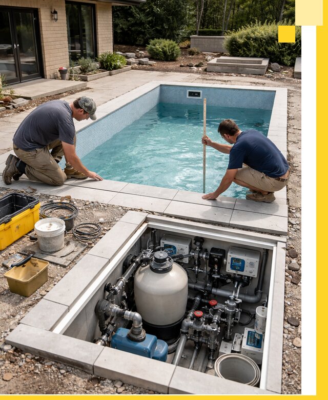 Строительство качественных домашних бассейнов под ключ в Ревде