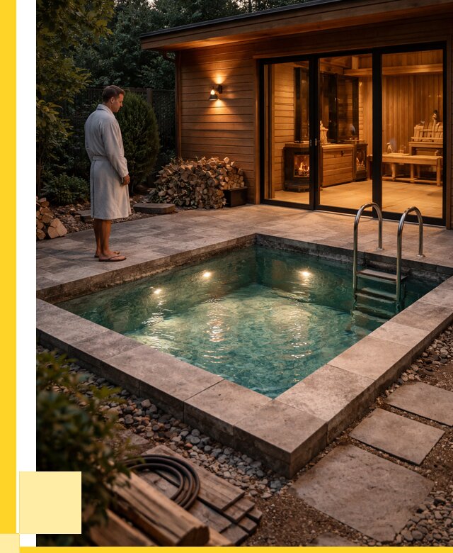 Бани с бассейном под ключ в Ревде от 100501 р. | ЭриданРвд