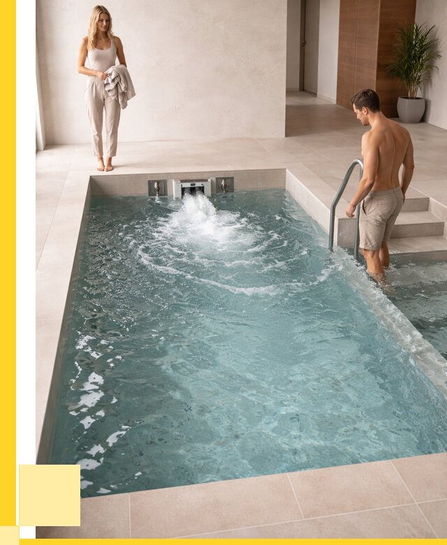 Бассейн с противотоком в Ревде от 264475 р. | ЭриданРвд