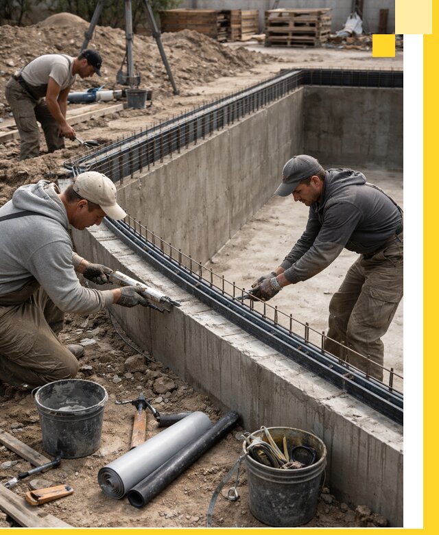 Качественный монтаж чаши бассейна в Ревде под ключ с гарантией