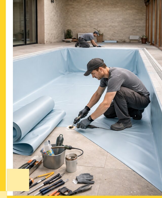 Пленка ПВХ для бассейнов в Ревде от 2645 р. | ЭриданРвд