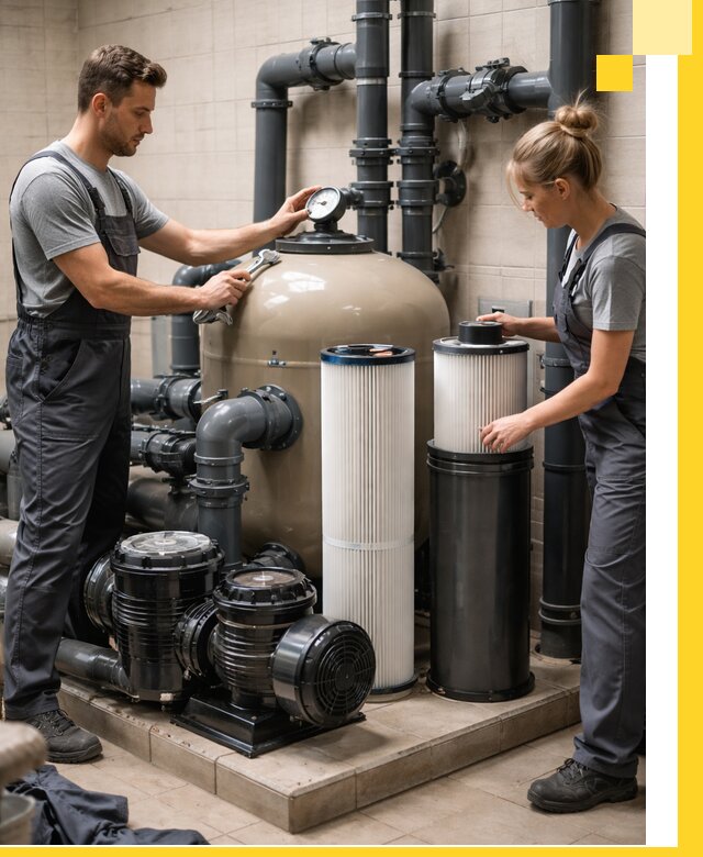 Фильтры и системы фильтрации для бассейнов в Ревде