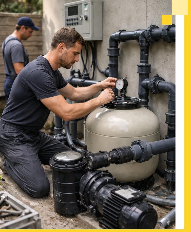 Поставка и монтаж фильтровального оборудования для бассейнов в Ревде