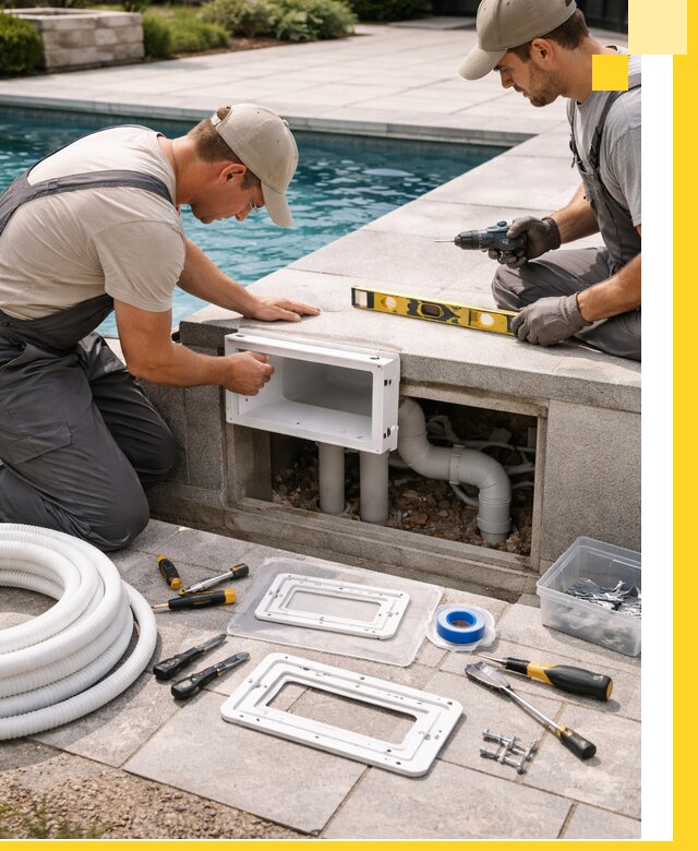 Поставка и установка скиммеров для бассейнов в Ревде