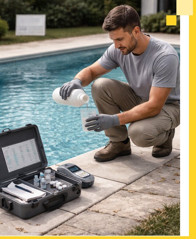 Профессиональная дезинфекция воды в бассейне в Ревде