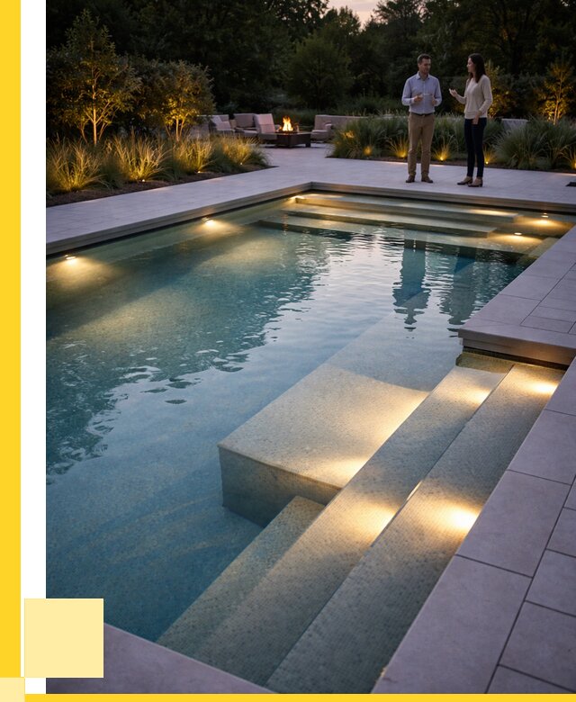 Освещение бассейнов в Ревде под ключ от 26448 р. | ЭриданРвд