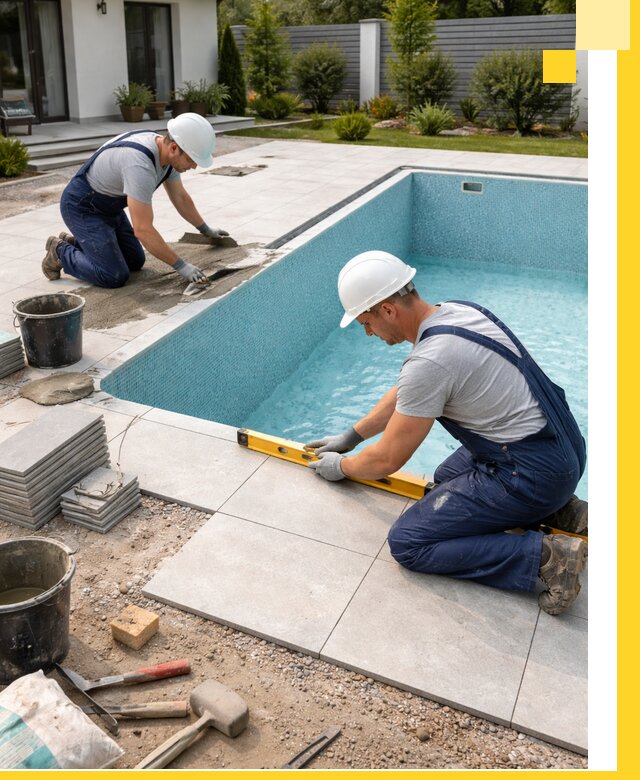 Строительство и монтаж плавательных бассейнов под ключ в Ревде