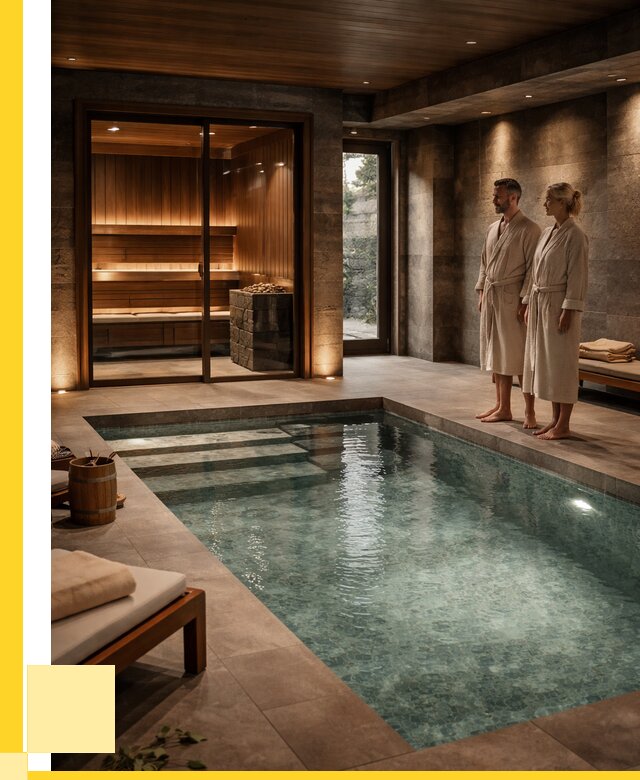 Сауна с большим бассейном в Ревде от 1269480 р. ЭриданРвд