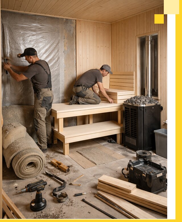 Проекты саун под ключ в Ревде дизайн и строительство