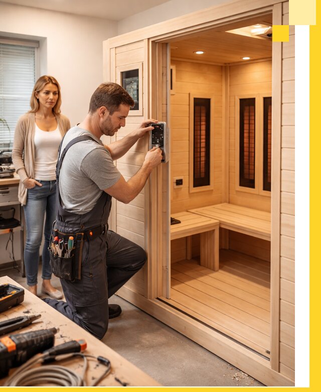 Инфракрасные сауны под ключ в Ревде продажа и установка