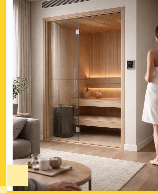 Сауна в квартире под ключ в Ревде от 126948 р. ЭриданРвд