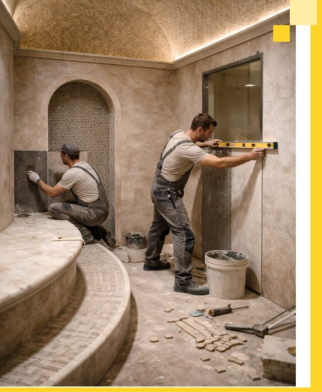 Проектирование и строительство саун с хамамом под ключ в Ревде