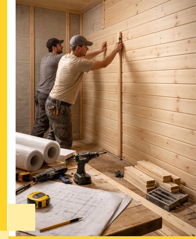 Обшивка бани вагонкой в Ревде от 1269 р., ЭриданРвд