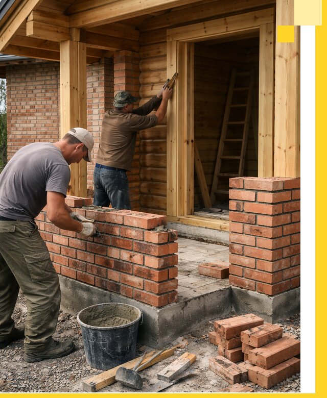 Строительство кирпичных бань под ключ в Ревде с гарантией качества