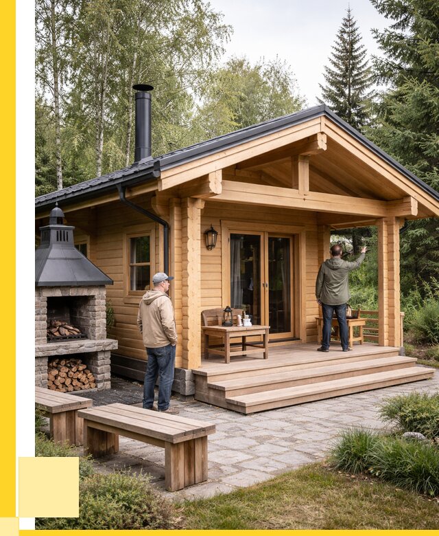 Деревянные бани под ключ в Ревде от 476055 р. | ЭриданРвд