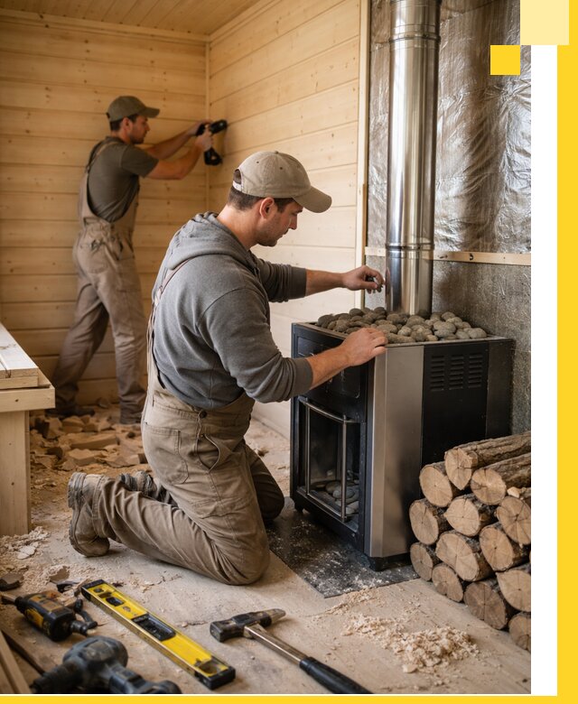 Строительство деревянных бань под ключ в Ревде проекты и монтаж