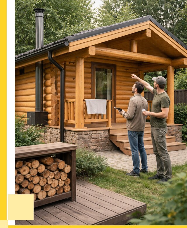 Бани для дачи под ключ в Ревде от 264475 р. | ЭриданРвд