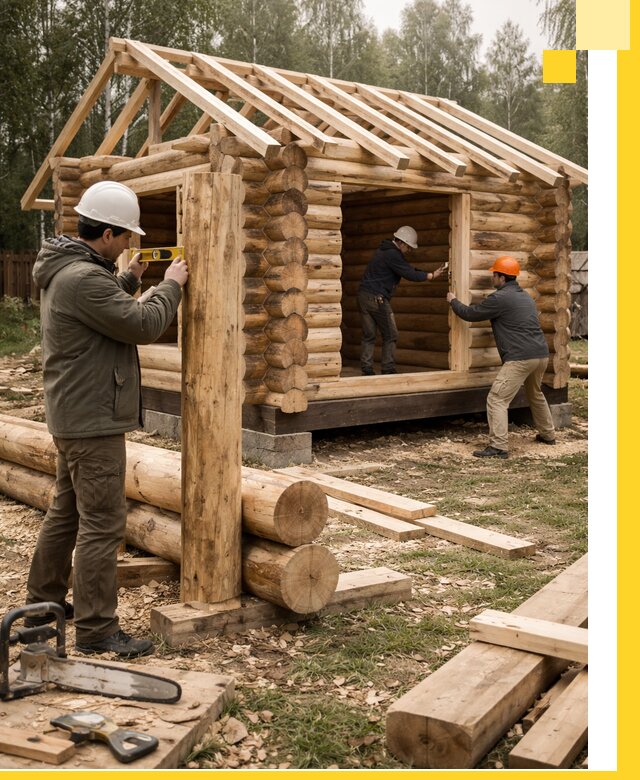 Строительство бань для дачи под ключ в Ревде с доставкой и монтажом