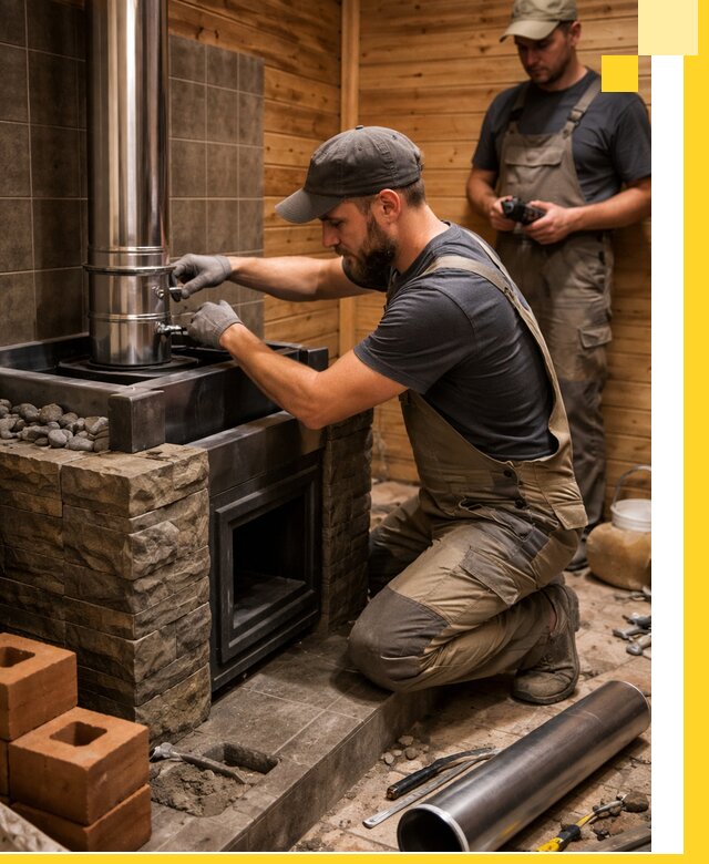 Изготовление и установка банных печей под ключ в Ревде