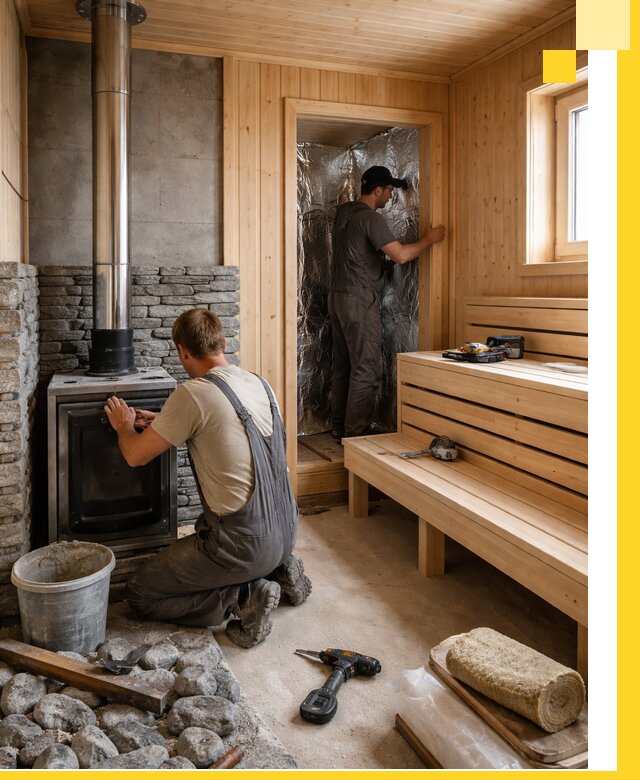 Строительство и изготовление бань под ключ в Ревде