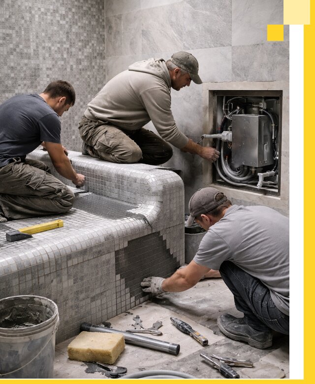 Проекты хамамов под ключ в Ревде и дизайн и строительство